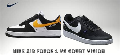 nike air force mid gs unterschied|Air Force 1 vs Court Vision: What's the d.